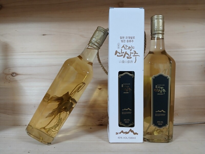 철원몰,(이벤트)산양산삼주 375ml(25도)