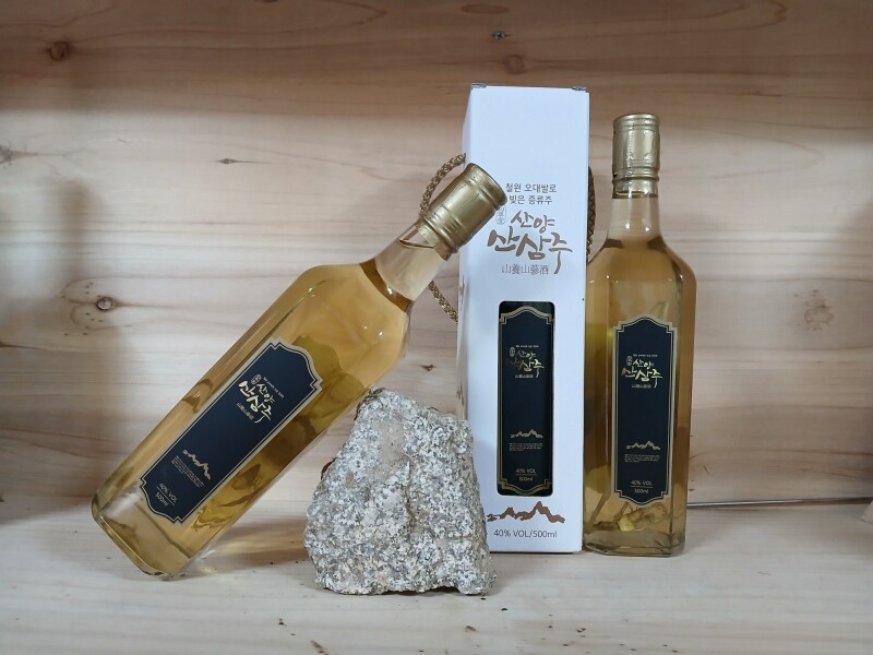 철원몰,(이벤트)산양산삼주 375ml(25도)