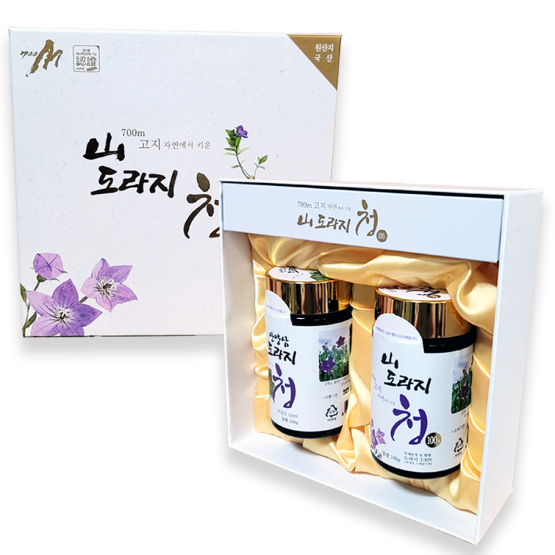 강원더몰,산도라지청 2종세트 (각 240ml)